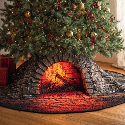 Stone Hearth Quilted Tree Skirt GFTOQM571