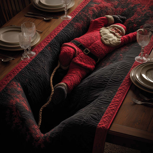 Rope Santa Quilted Table Runner GFTOQM635