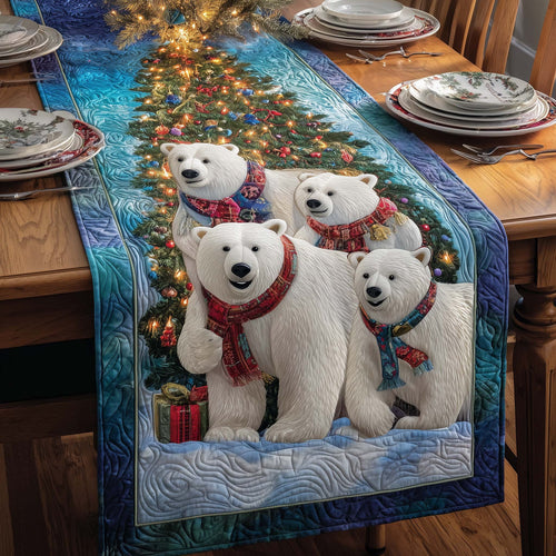 Tree Bears Quilted Table Runner GFTOQM766