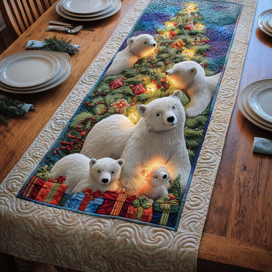 Tree Bears Quilted Table Runner GFTOQM778