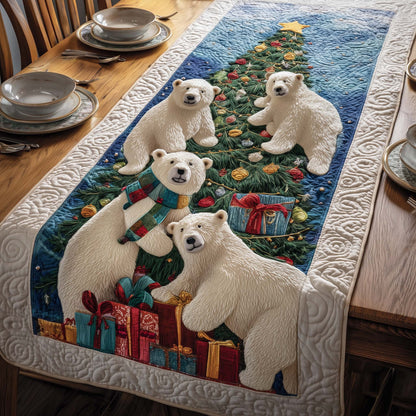 Tree Bears Quilted Table Runner GFTOQM779