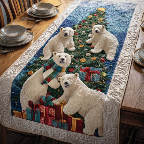 Tree Bears Quilted Table Runner GFTOQM779