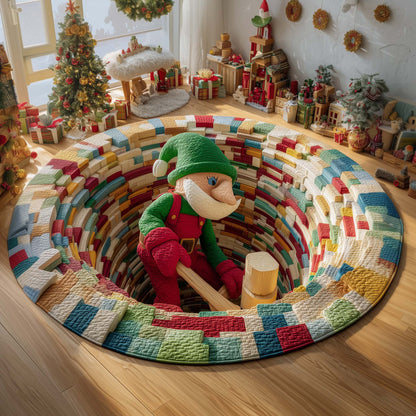 Hammer Elf Quilted Round Mat GFTOQM822