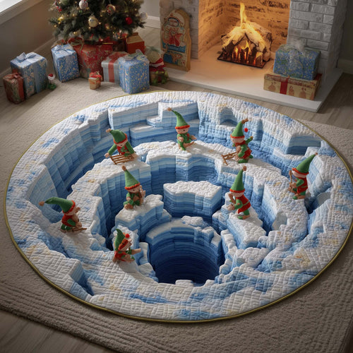 Ocean Elf Quilted Round Mat GFTOQM823