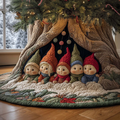 Baby Elf Quilted Tree Skirt GFTOQM833