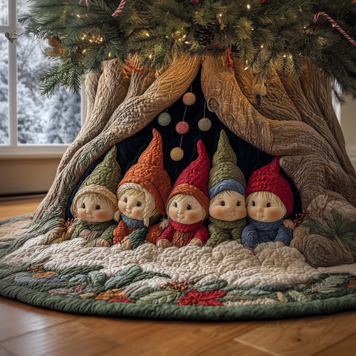 Baby Elf Quilted Tree Skirt GFTOQM833