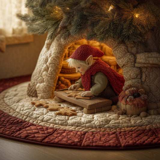 Baking Elf Quilted Tree Skirt GFTOQM842