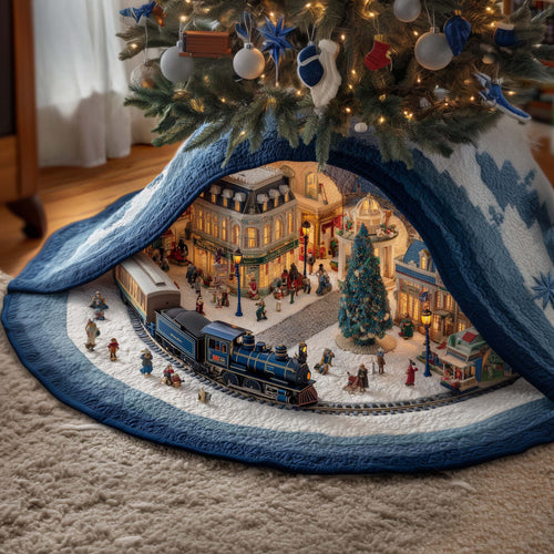 Town Express Quilted Tree Skirt GFTOQM844