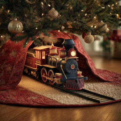 Red Express Quilted Tree Skirt GFTOQM845