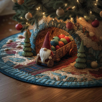 Cave Gnome Quilted Tree Skirt GFTOQM860