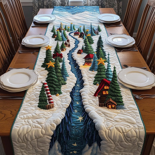 Snowy River Quilted Table Runner GFTOQM931