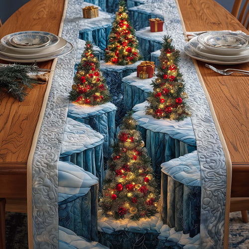 Glacier Grove Quilted Table Runner GFTOQM935