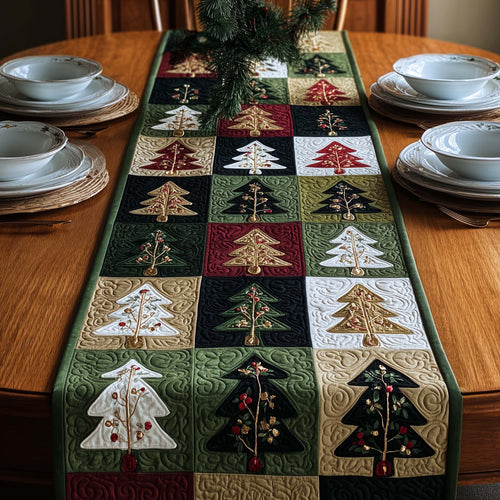 Patch Pines Quilted Table Runner GFTOQM941