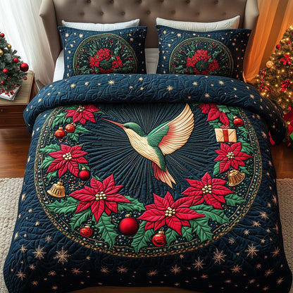 Star Humming 3-Piece Quilted Bedding Set GFTOQM957