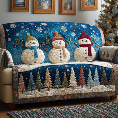 Frost Trio Quilted Sofa Cover GFTOQM974