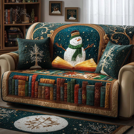 Magic Book Quilted Sofa Cover GFTOQM977