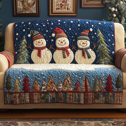 Striped Trio Quilted Sofa Cover GFTOQM980