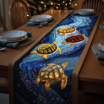 Cosmic Swim Quilted Table Runner GFTOQM993