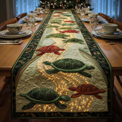 Lantern Stream Quilted Table Runner GFTOQM995