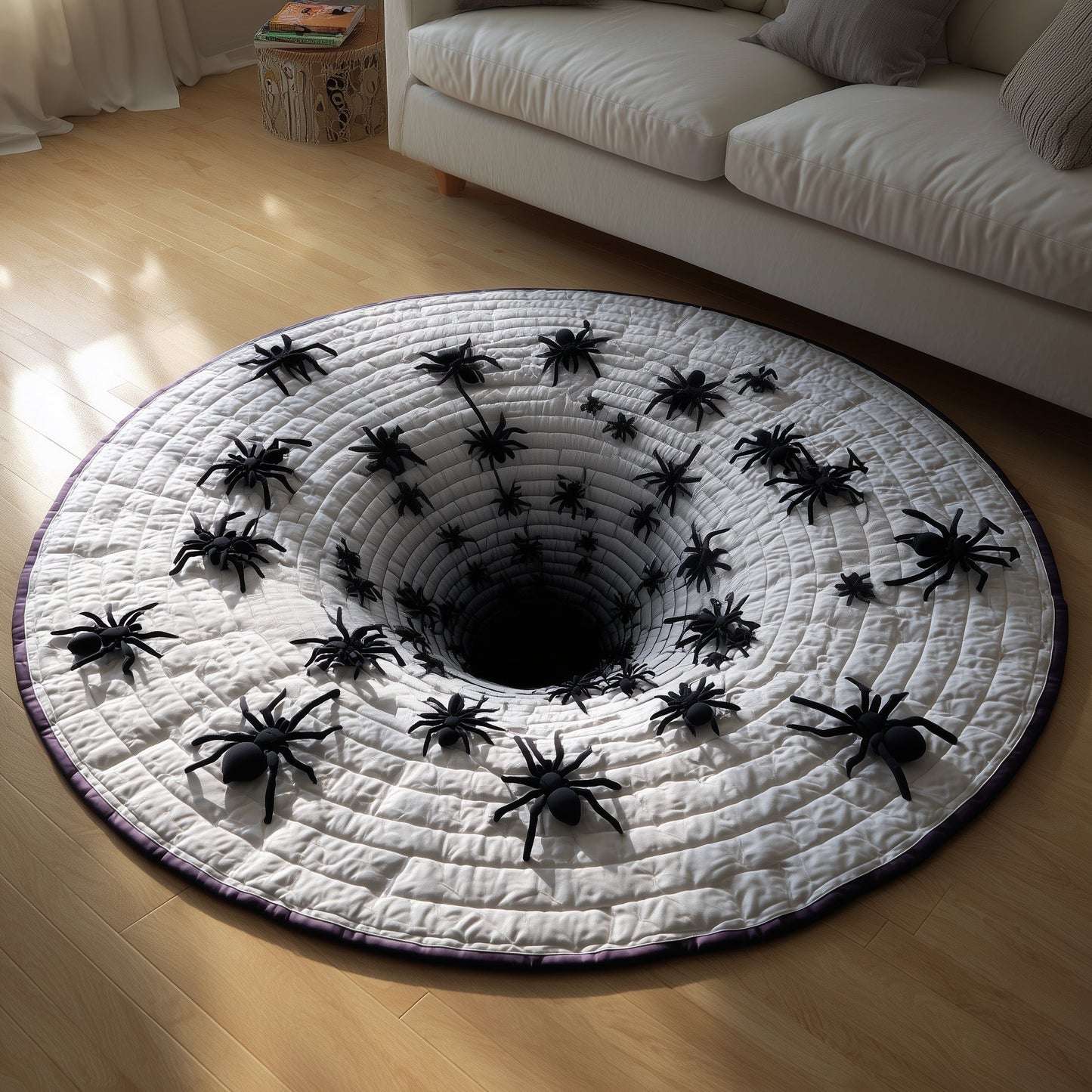Spider Quilted Round Mat GFTOTG1010