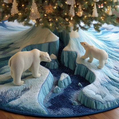 Polar Bear Quilted Tree Skirt GFTOTG2240
