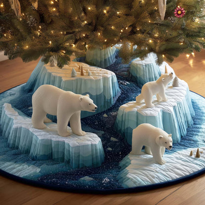 Polar Bear Quilted Tree Skirt GFTOTG2241