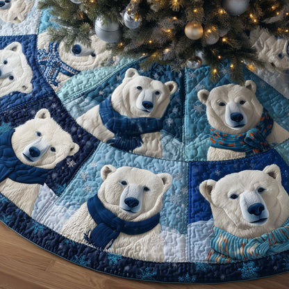 Polar Bear Quilted Tree Skirt GFTOTG2242