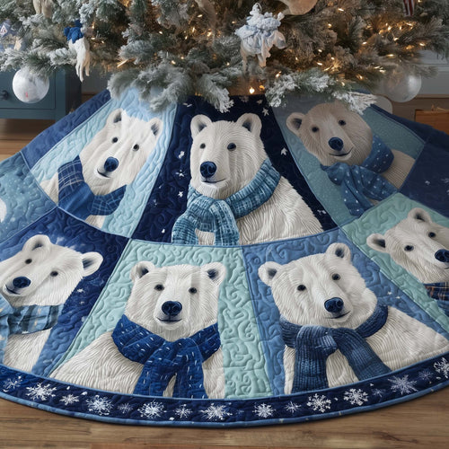 Polar Bear Quilted Tree Skirt GFTOTG2243