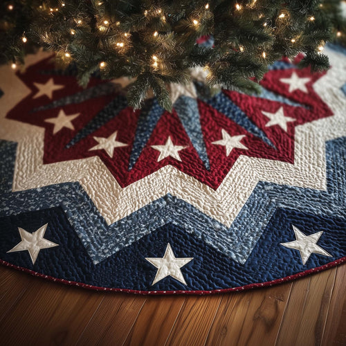 Woven Valor Quilted Tree Skirt GFTOTG2302
