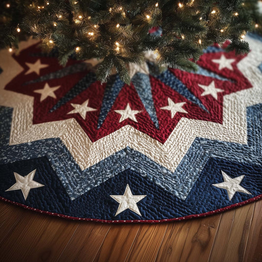 Woven Valor Quilted Tree Skirt GFTOTG2302