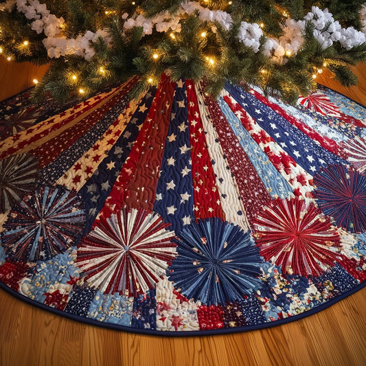Woven Valor Quilted Tree Skirt GFTOTG2303