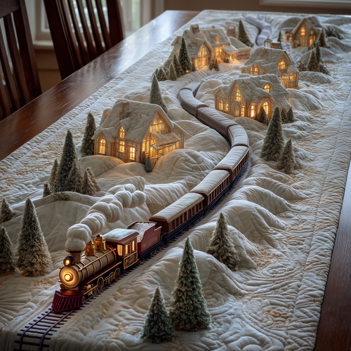 Yuletide Express Quilted Table Runner GFTOTG2309