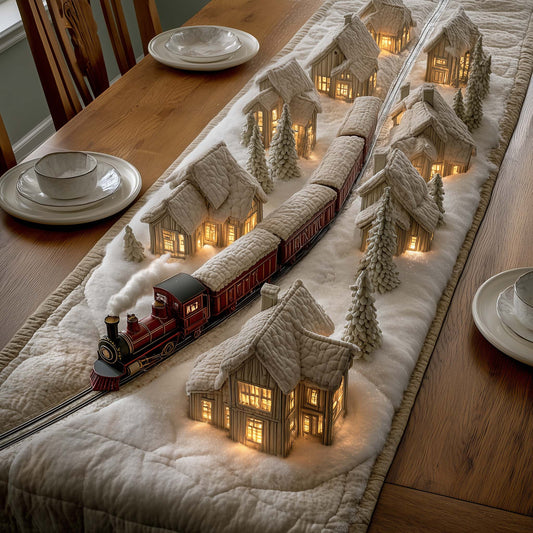 Yuletide Express Quilted Table Runner GFTOTG2314