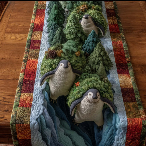 Penguin Pines Quilted Table Runner GFTOTG2345
