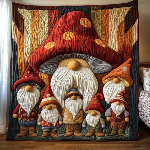 Fungus Gnome Quilted Blanket GFTOTG2380