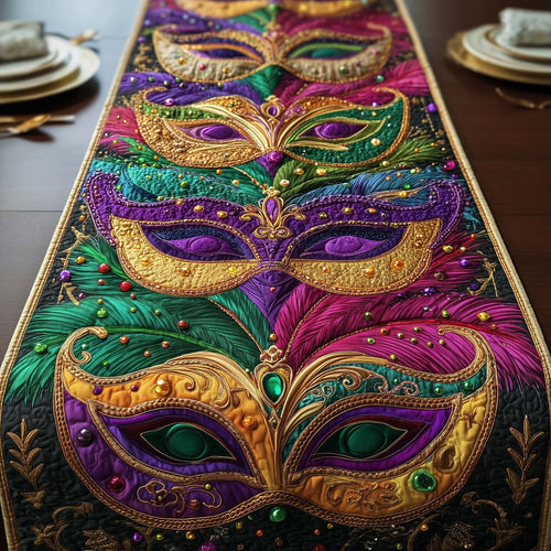 Mardi Gras Quilted Table Runner GFTOTG2388