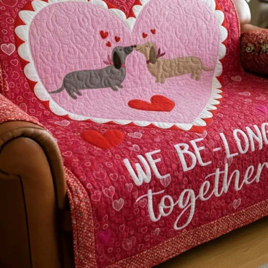 Longboy Love Loop Quilted Sofa Cover GFTOTG2436