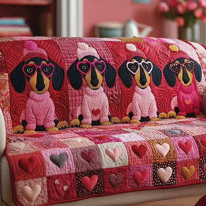 Longboy Love Loop Quilted Sofa Cover GFTOTG2438