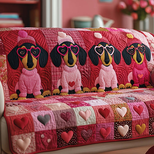 Longboy Love Loop Quilted Sofa Cover GFTOTG2438