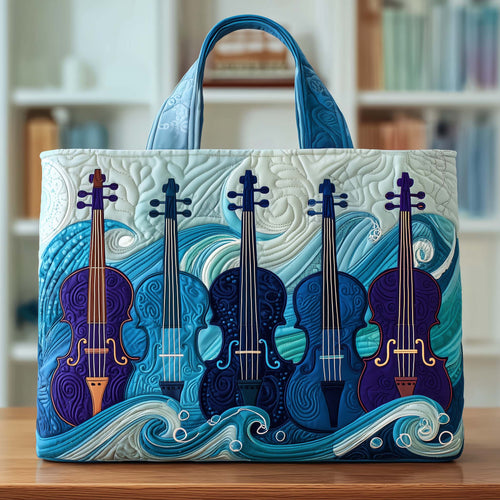 Ocean Melody Quilted Tote Bag GFTOTG2482