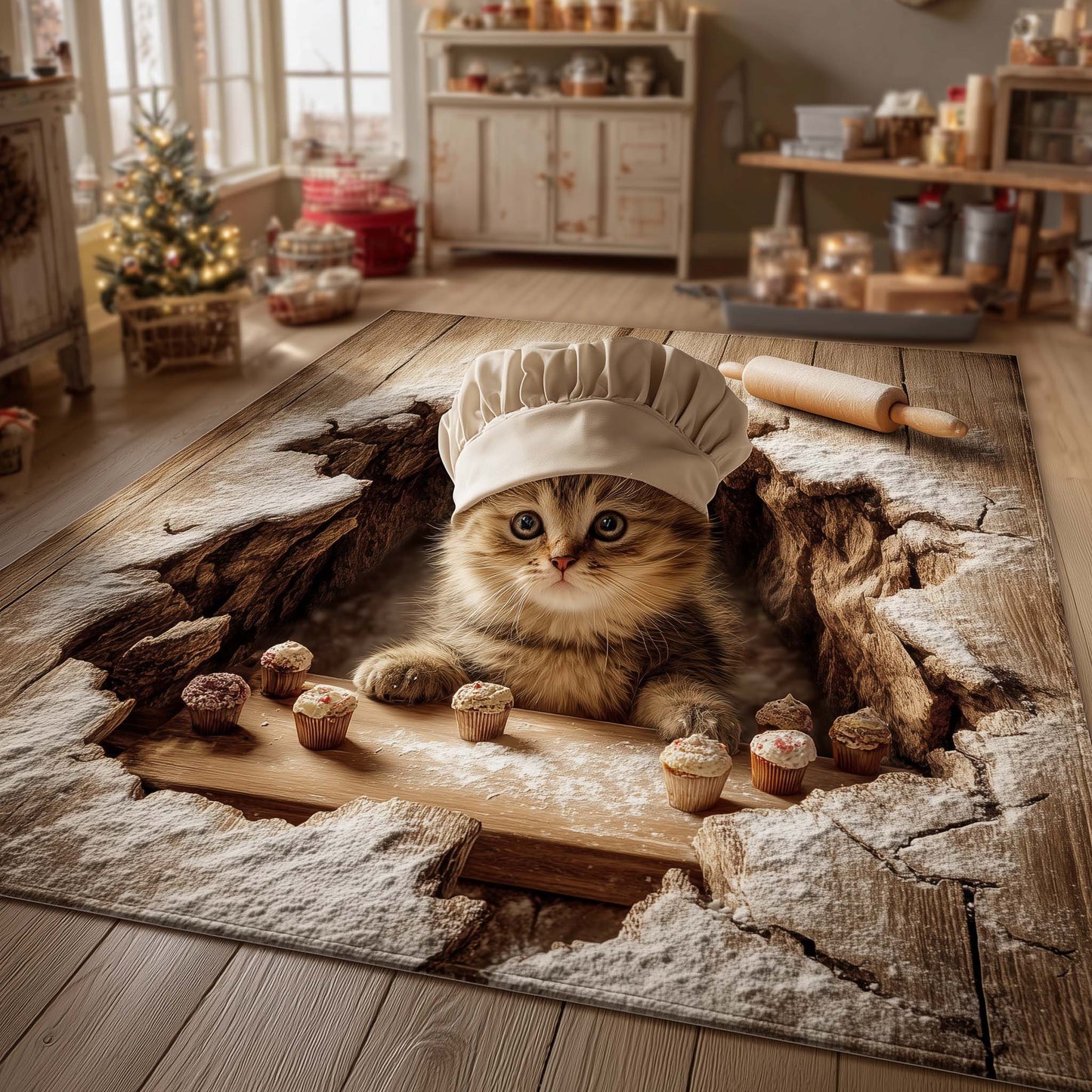 Baking Paws Area Rug GFTOTG2488