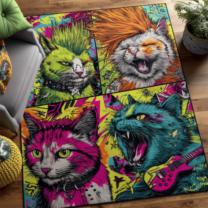 Punk Paws Area Rug GFTOTG2489