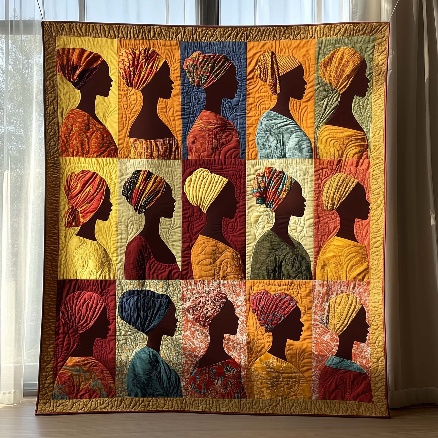 Golden Queens Quilted Blanket GFTOTG2501