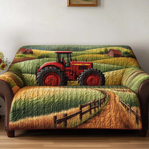Peaceful Farmland Quilted Sofa Cover GFTOTG2529