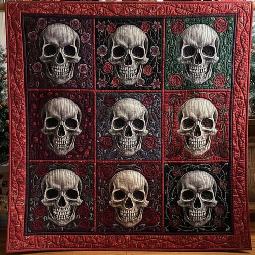Mystique Skull Quilted Blanket GFTOTG2570