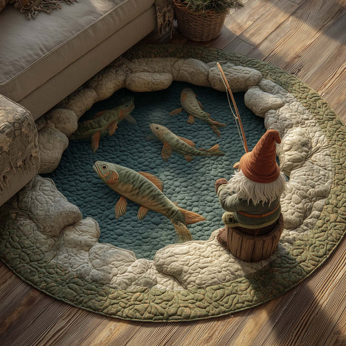 Fishing Season Quilted Round Mat GFTOTG2578