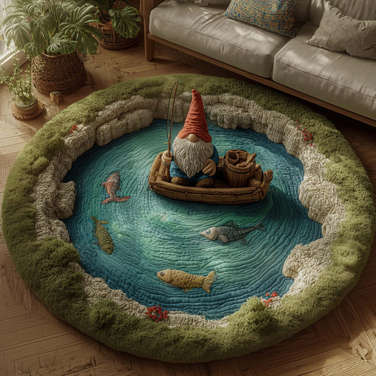Fishing Season Quilted Round Mat GFTOTG2579