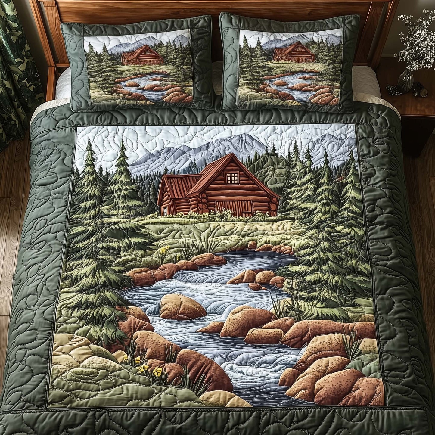 Log Cabin Duvet Cover Set GFTOTG2604