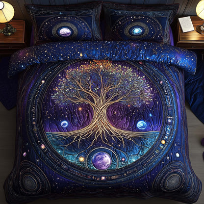 Tree Of Life 3-Piece Quilted Bedding Set GFTOTG2666