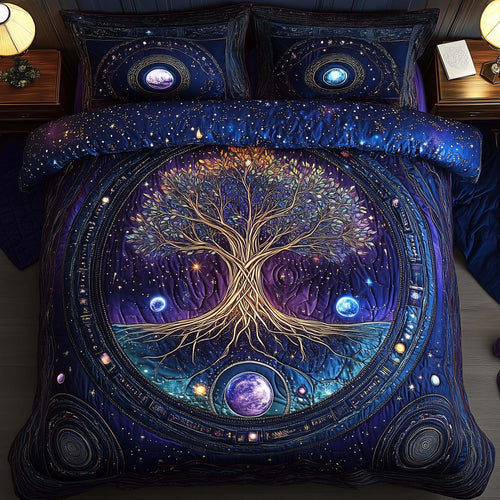 Tree Of Life 3-Piece Quilted Bedding Set GFTOTG2666